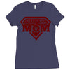 super mom 2 Ladies Fitted T-Shirt