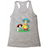 my friend hef Racerback Tank