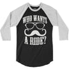 who wants to ride 3/4 Sleeve Shirt