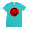 red art Ladies Fitted T-Shirt