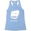 bon iver face Racerback Tank