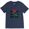 Love Rose V-Neck Tee
