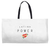 latina power with cute heart Weekender Totes