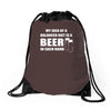 beer drinkers beer diet balance Drawstring Bags