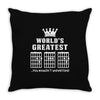 F Chord Dad Funny Guitar Throw Pillow