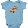 pizza jet Baby Onesie