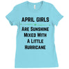 April Girls Ladies Fitted T-Shirt