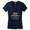 vintage genuine 1985 series all original parts Women's V-Neck T-Shirt