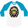 native american chief bear 3/4 Sleeve Shirt