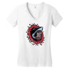 shark attack Women's V-Neck T-Shirt