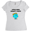 little miss smarty pants Women's Triblend Scoop T-shirt