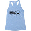 my plan humour Racerback Tank
