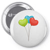 ballon color full Pin-back button