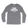 i beat anorexia Long Sleeve Shirts