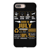 Born July Multitasking Problem Solving Tees iPhone 8 Plus