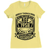 Things Better 1958 Age Approach Magnificent Ladies Fitted T-Shirt