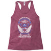 I Own It Forever The Title Police Officer Racerback Tank