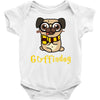 gryffindog pug Baby Bodysuit