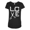 shear love Maternity Scoop Neck T-shirt
