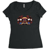 death puff girl Women's Triblend Scoop T-shirt
