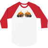 pumpkin boobs 3/4 Sleeve Shirt