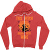 wine witch! Zipper Hoodie