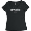 i love you(r dog) Women's Triblend Scoop T-shirt