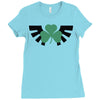 zelda logo treffle trois feuilles Ladies Fitted T-Shirt