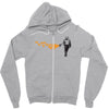 casually butterfly everything Zipper Hoodie
