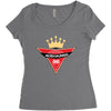 ATJEH BEAUTY Women's Triblend Scoop T-shirt