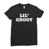 Little Groot Ladies Fitted T-Shirt