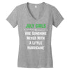July Girls Women's V-Neck T-Shirt