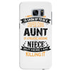 Super Cool Aunt Of A Freaking Awesome Niece Samsung Galaxy S7 Edge