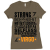 Strong Independent Motivated Virgo Ladies Fitted T-Shirt
