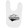 Going To The Mountains Is Going Home Baby Bibs