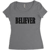 believer Women's Triblend Scoop T-shirt