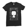 marvelous you severely underestimate my apathy Ladies Fitted T-Shirt