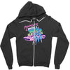 pantsuits and pistols Zipper Hoodie