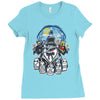 penguin time Ladies Fitted T-Shirt