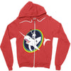 narwhal rainbow stormtrooper Zipper Hoodie