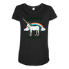 happy to see you Maternity Scoop Neck T-shirt