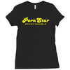 pornstar stunt double Ladies Fitted T-Shirt