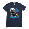 tresh daily Ladies Fitted T-Shirt
