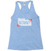 blessed mommy with flower white color Racerback Tank