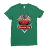 birthday boy mc queen Ladies Fitted T-Shirt