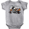 oblivious ninja trick or treat Baby Onesie