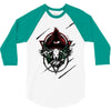 illuminati damage 3/4 Sleeve Shirt