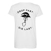 drop fast die last back Maternity Scoop Neck T-shirt