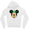 mickey dope ganja Zipper Hoodie