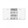 empowered women 3 License Plate